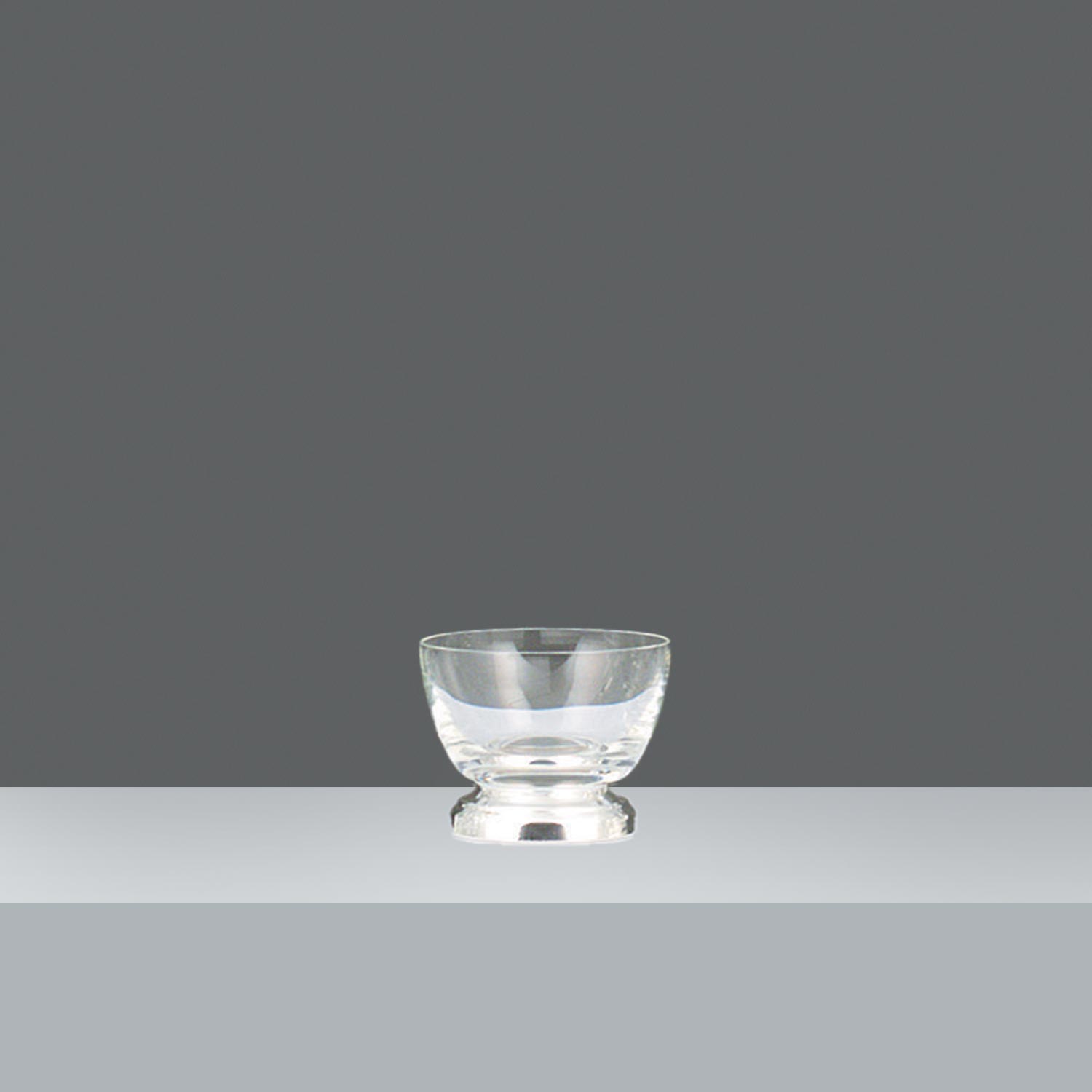 BOWLS CRISTAL Nº1 C/B.MET.h.9cm ø12cm