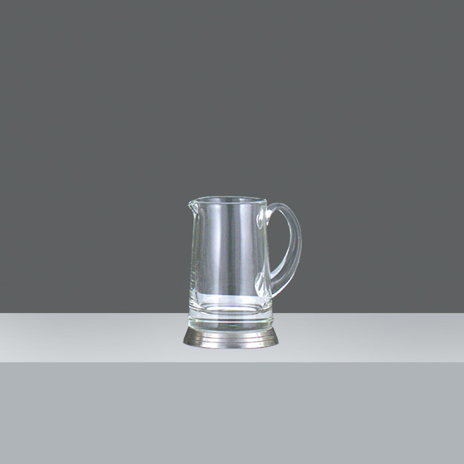 JARRA Nro. 1 VIDRIO - PELTRE 1/2 L.
