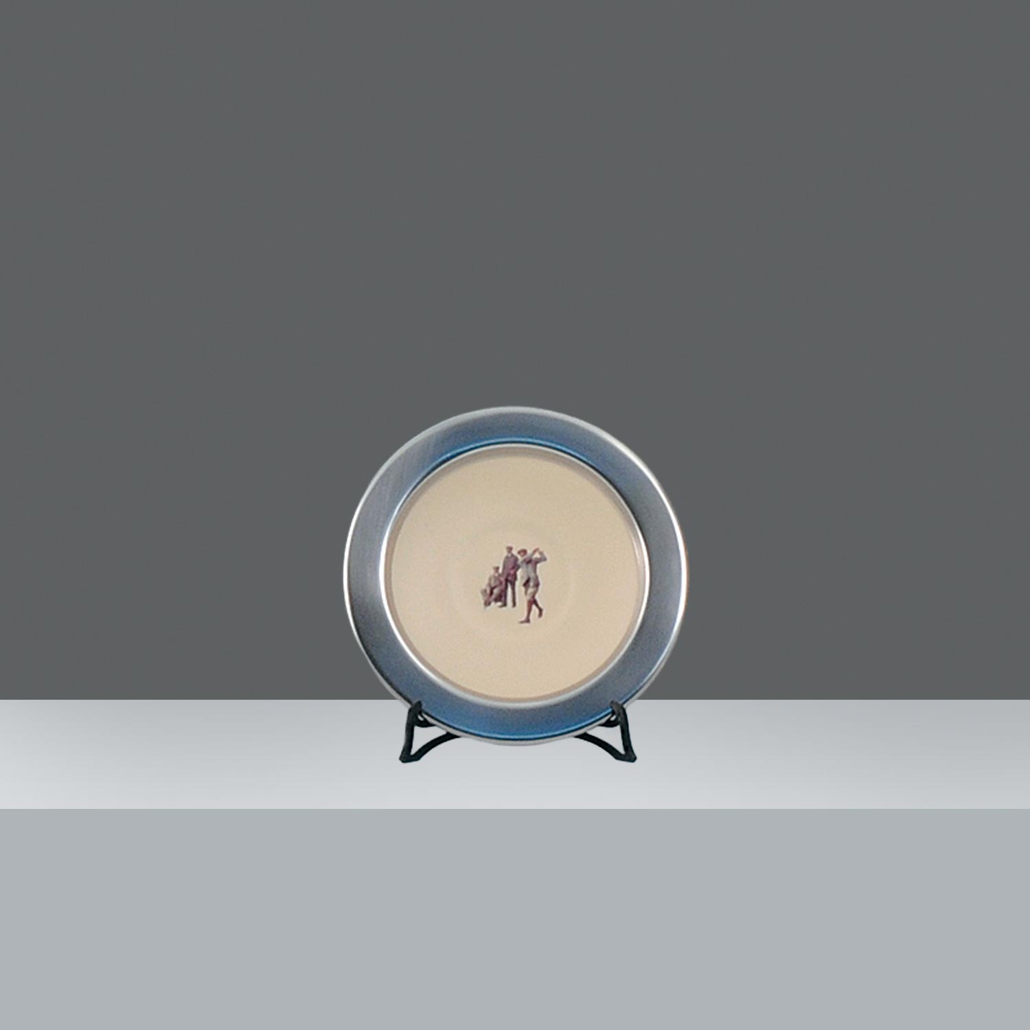 PLATO JUGADORES ANTIGUOS 16cm
