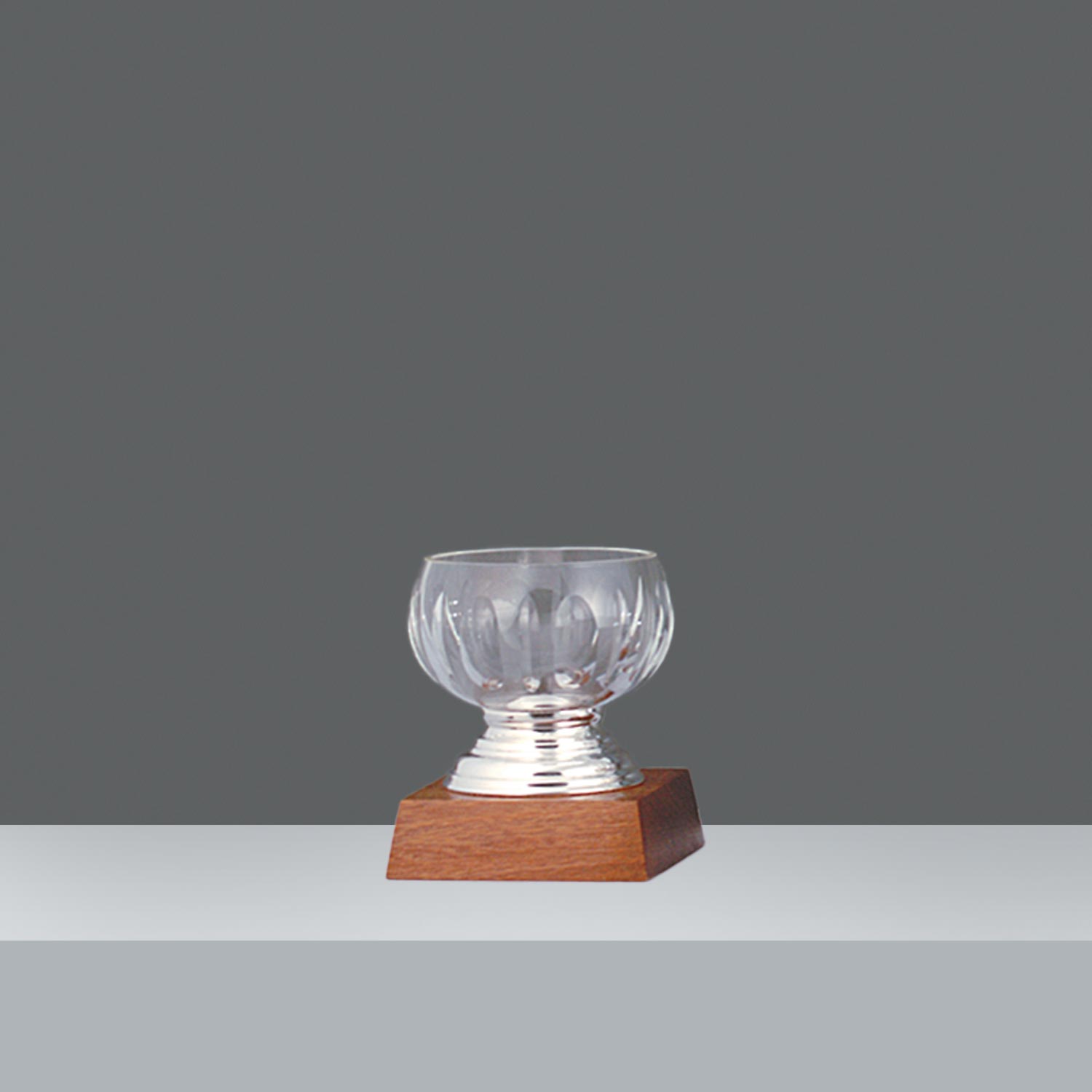 COPA DE CRISTAL BAJA Nº 4 h.14.5cm
