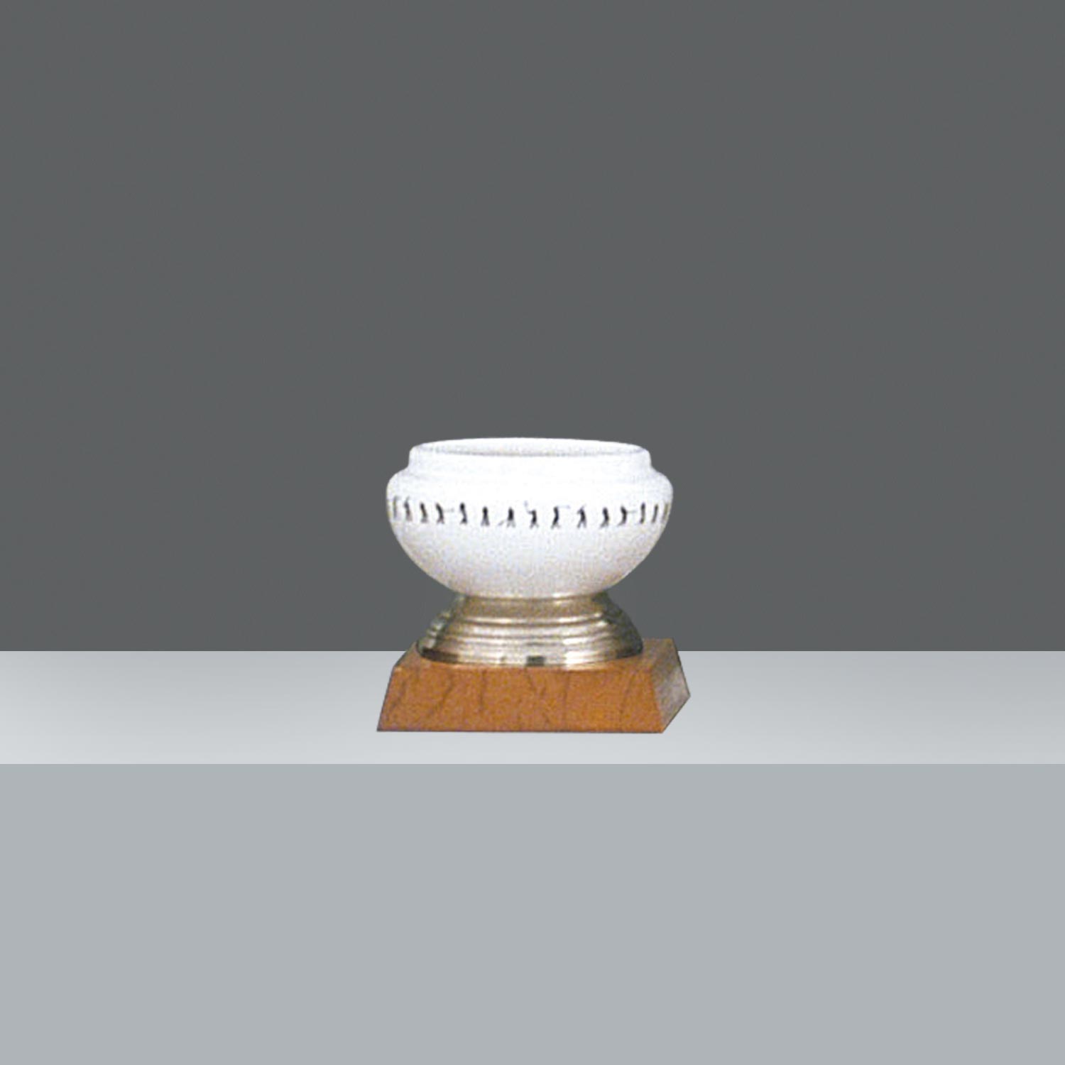 COPON CERAMICA PIE BAJO Nº 2  h. 10 cm