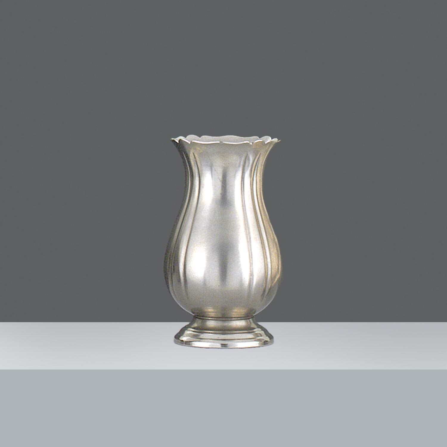 FLORERO VERONA h.23cm - OLD SILVER