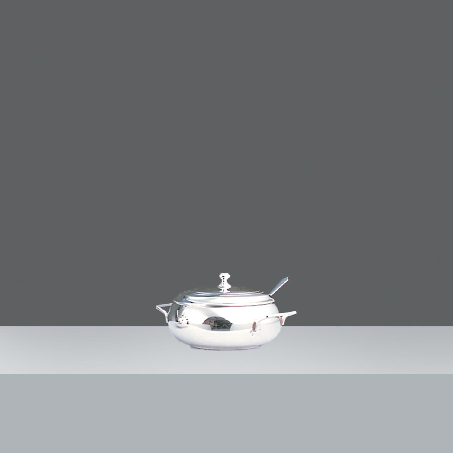 AZUCARERA C/CUCHARA LISA Nº2 h.9cm