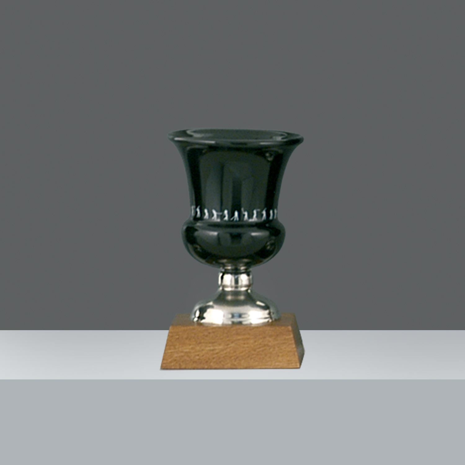 COPA CERAMICA MEDITERRANEA NEGRO Nº3 P.B. h.19cm
