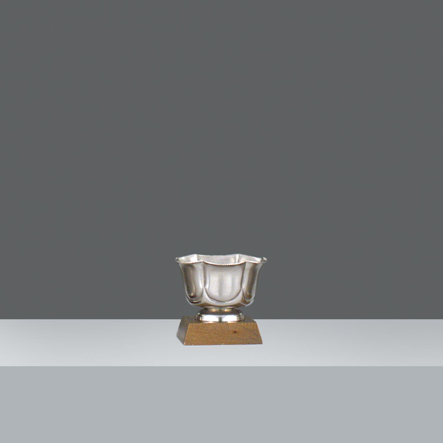 BOWLS A GAJOS Nº2 h.8.8 ø 10cm - OLD SILVER