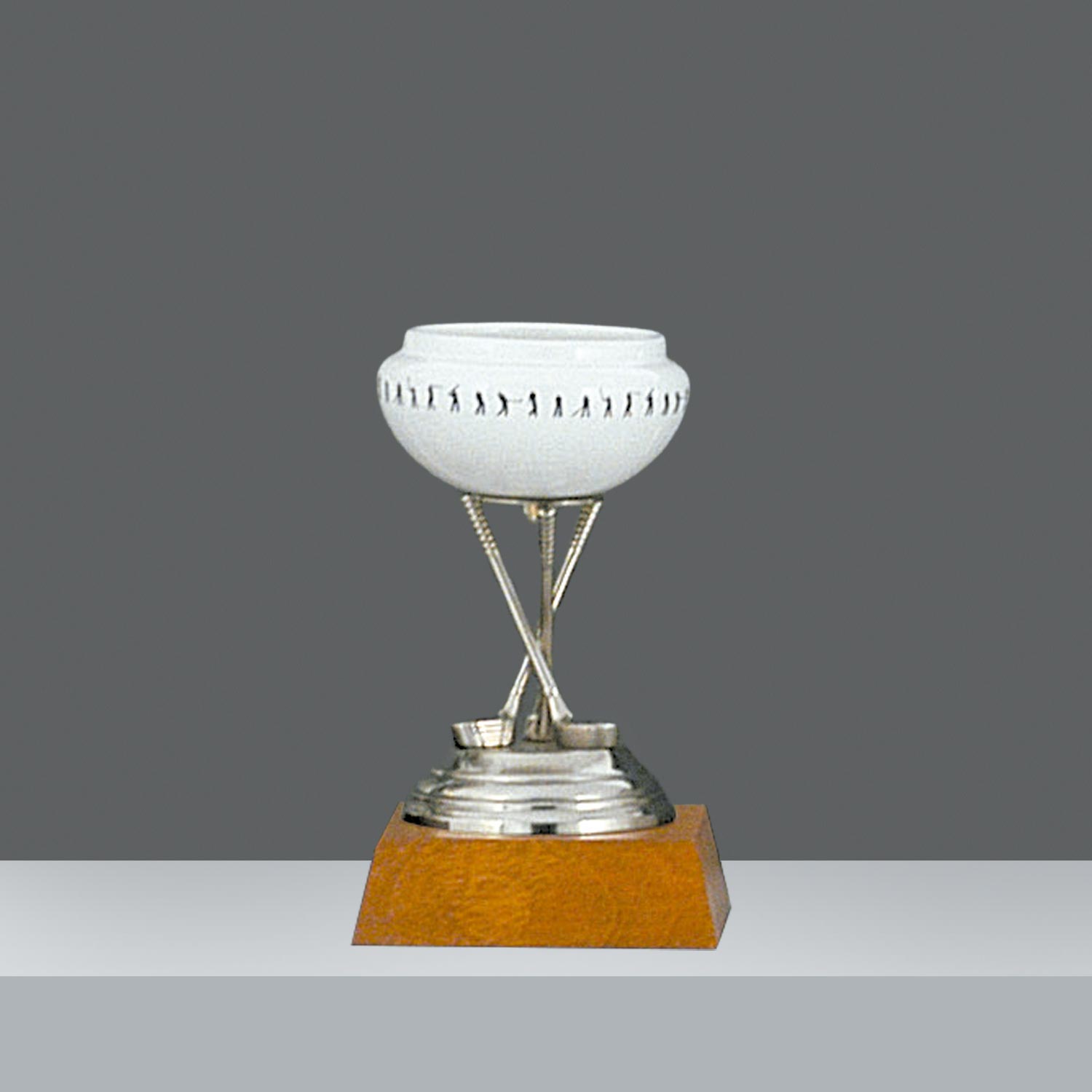 COPON CERAMICA PIE 3 PALOS Nº1  h. 21 cm