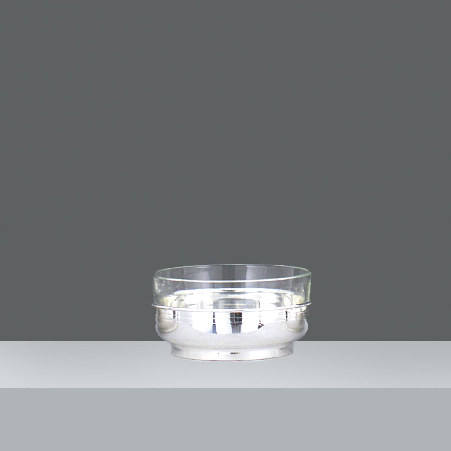 ENSALADERA VIDRIO Y METAL Nº3 diam. 19cm