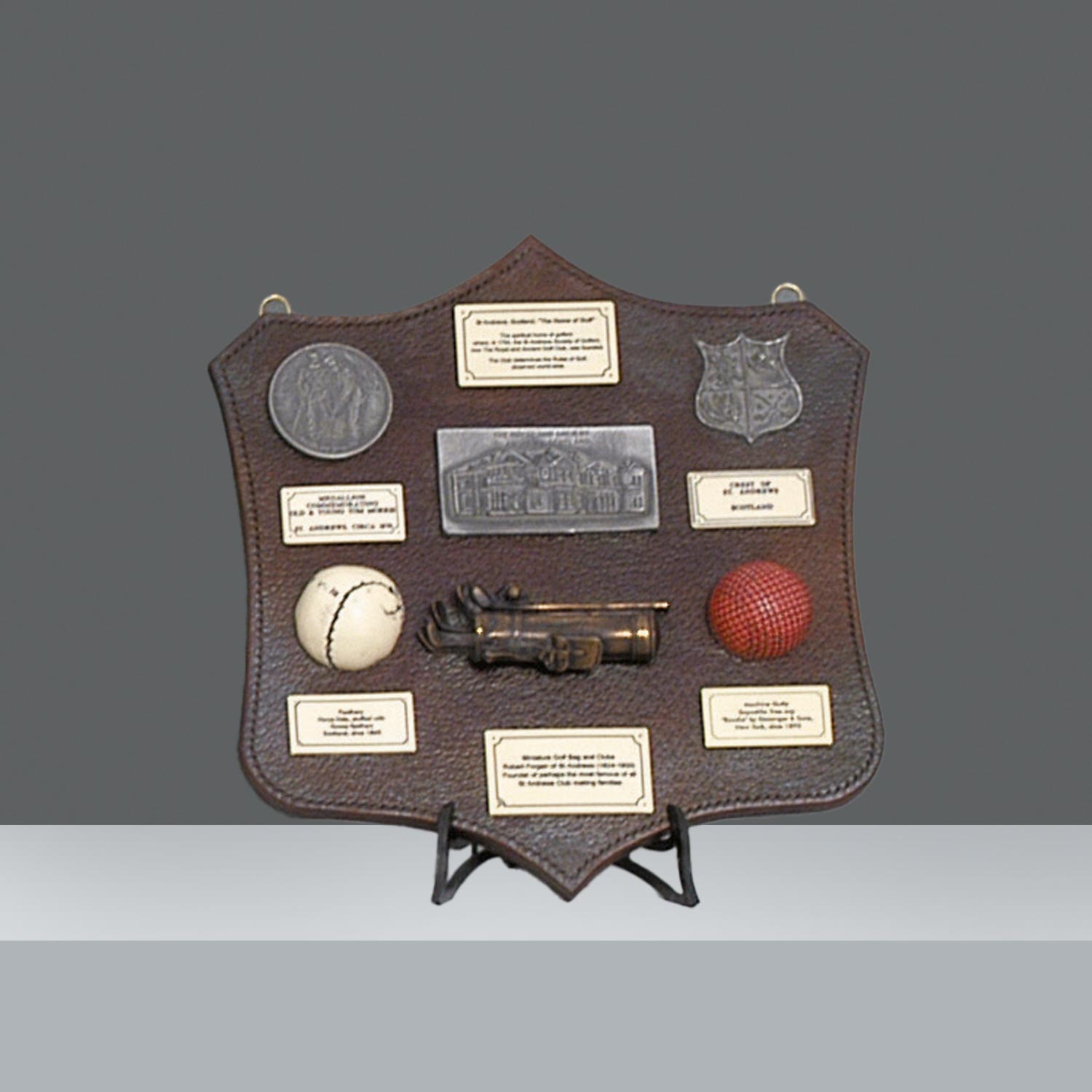 ESCUDO ST ANDREWS RES.ING.28x23.5cm