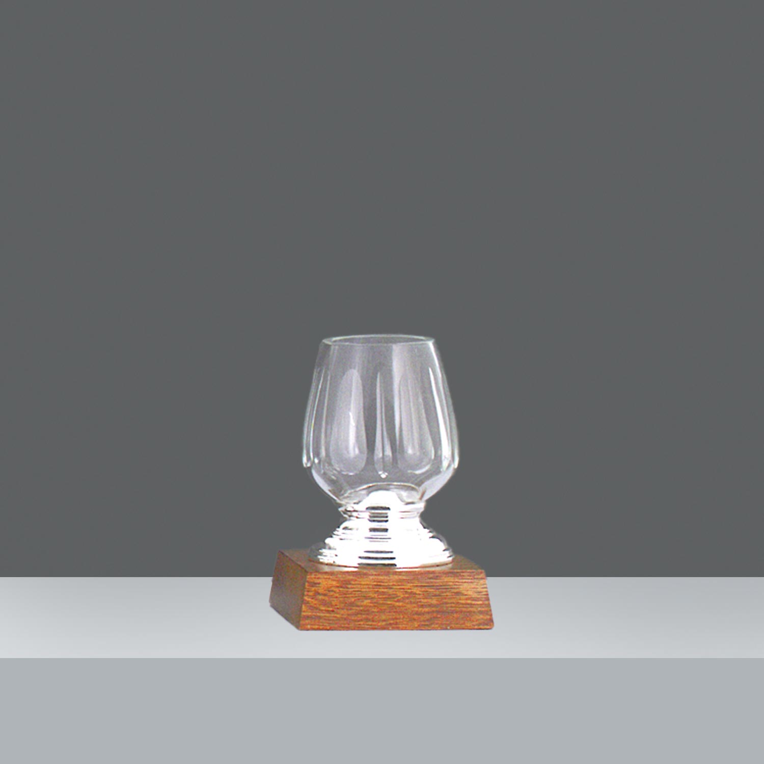 COPA CRISTAL ITALIA BAJA Nº3 h.17.5cm