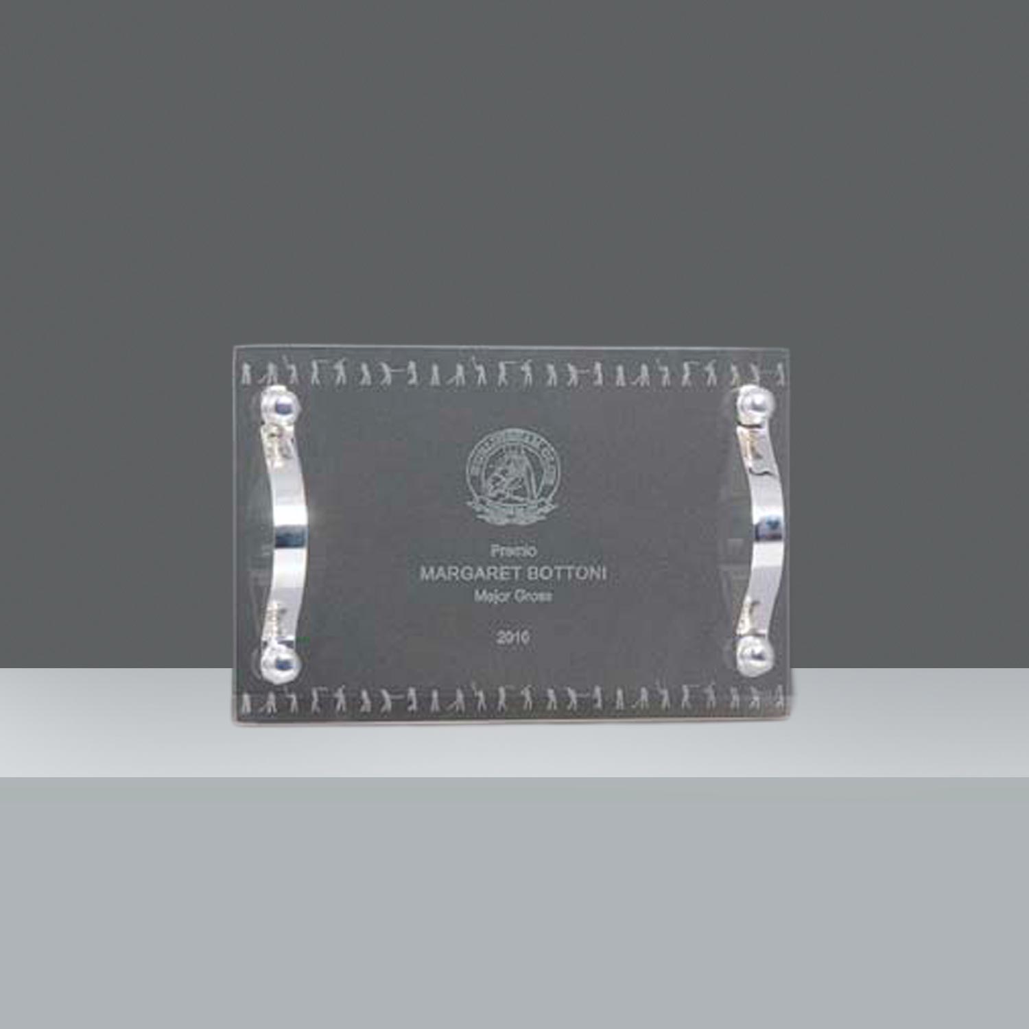 BANDEJA RECT VIDRIO 33x22 ASA METAL