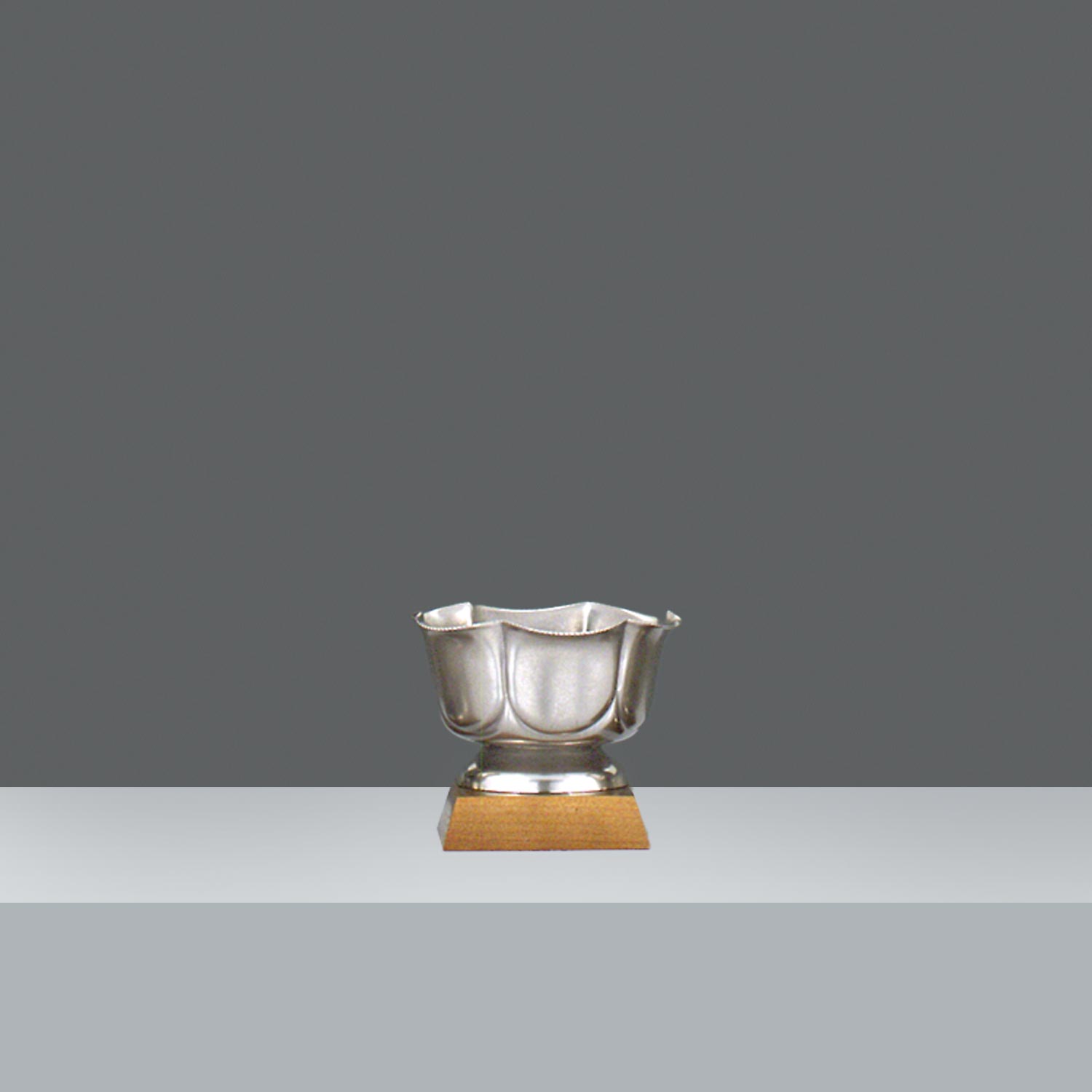 BOWLS A GAJOS Nº3 h.9.5 ø 12cm - OLD SILVER
