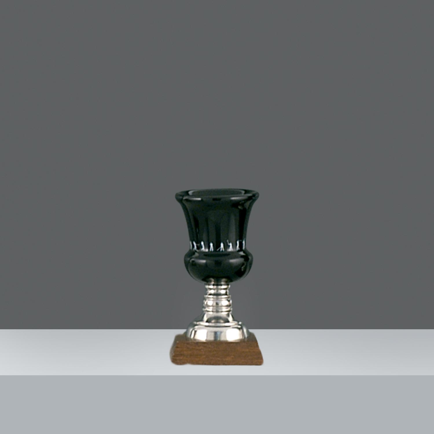 COPA CERAMICA MEDIT Nº1 P.ALTA NEGRA h.15.5cm