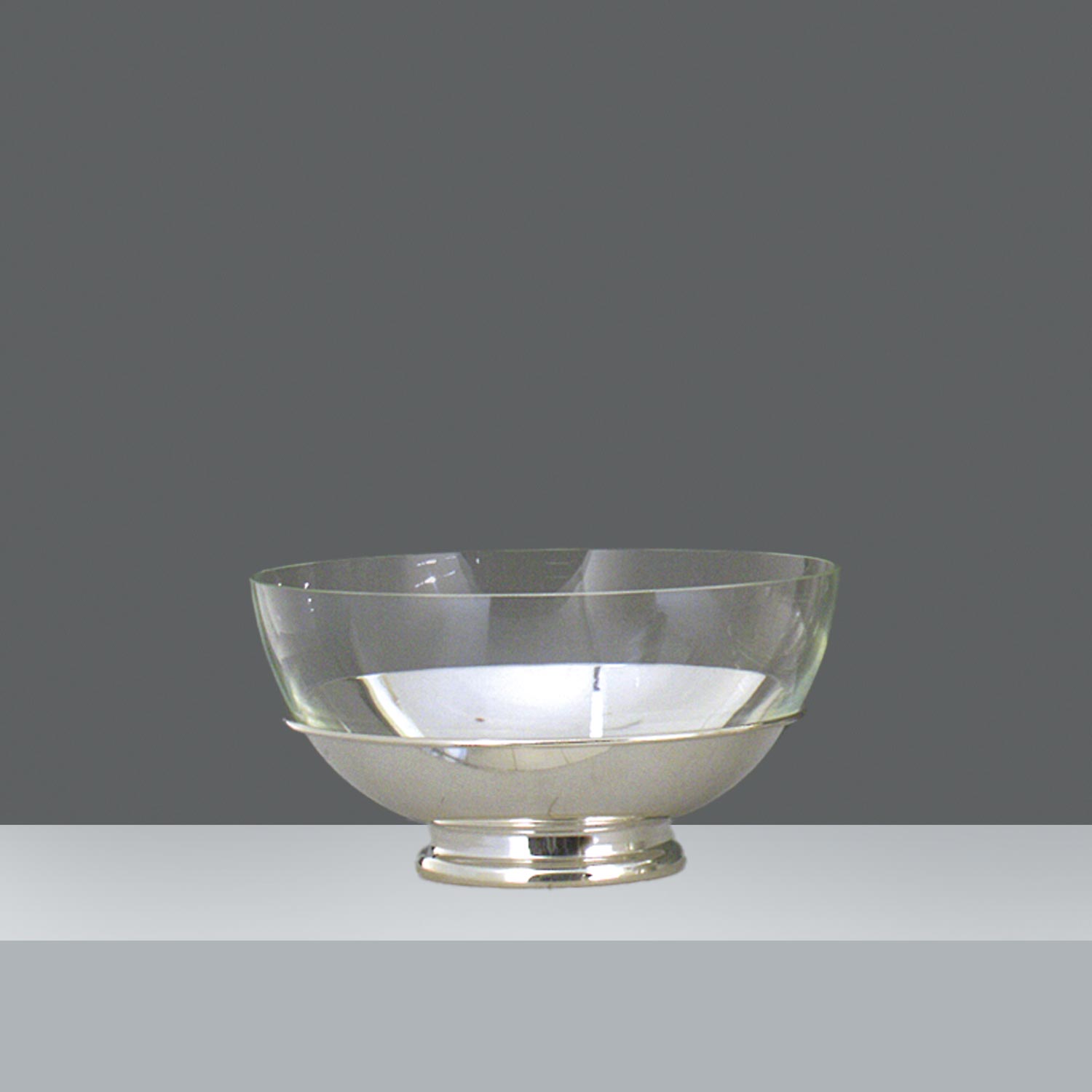CENTRO C/PIE METALICO  h.15.5 ø 28cm