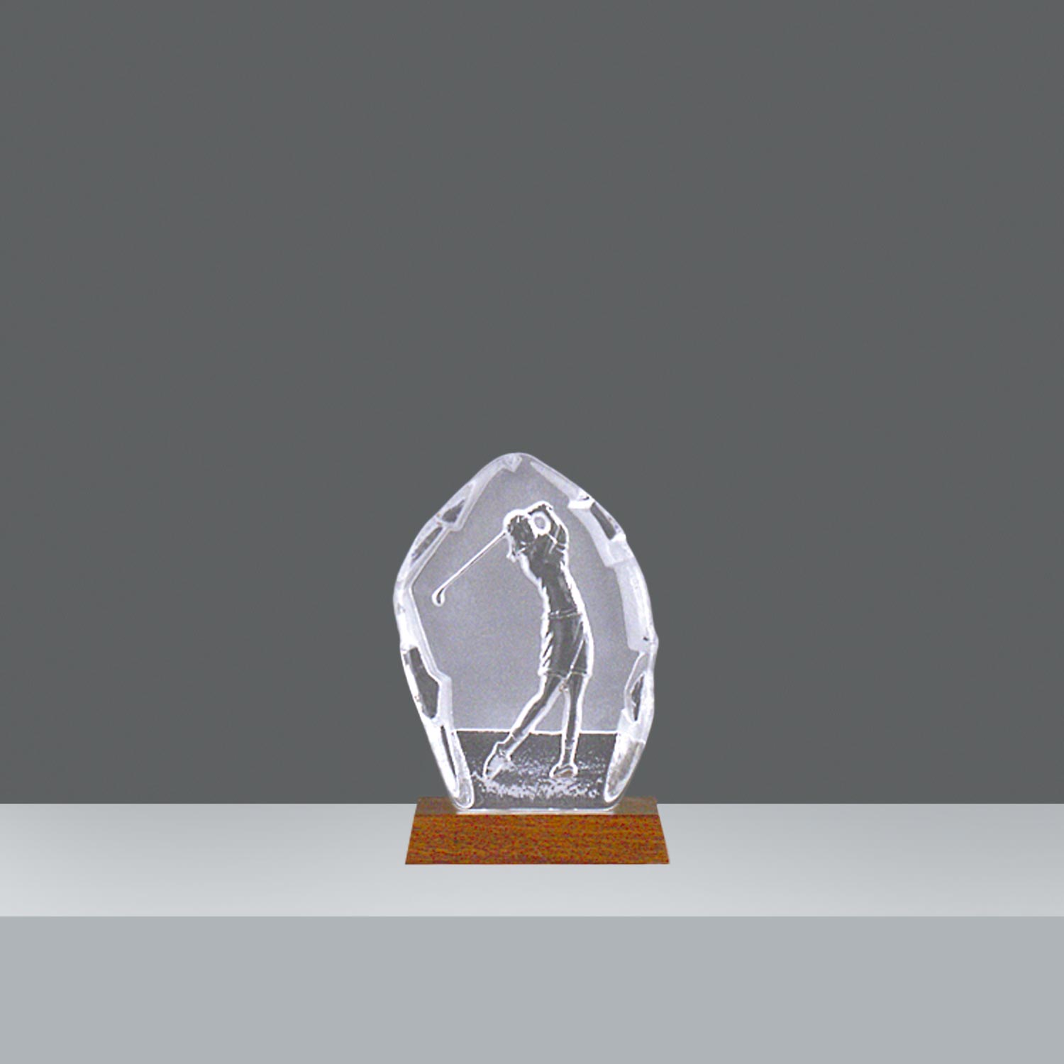 BLOCK  GOLFISTA CRISTAL h.18cm