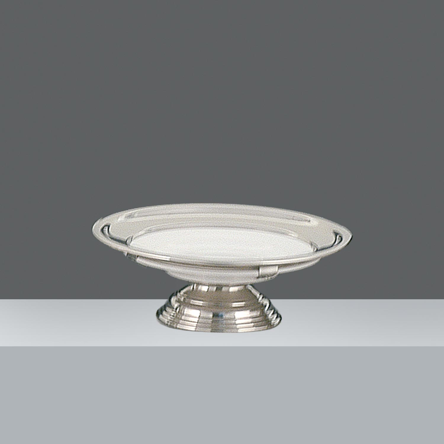 PLATO CERAMICA C/PIE ø26cm