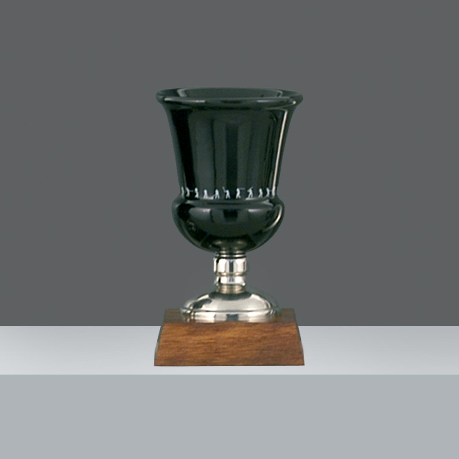 COPA CERAMICA MEDITERRANEA NEGRO Nº4 P.B. h.22.5cm