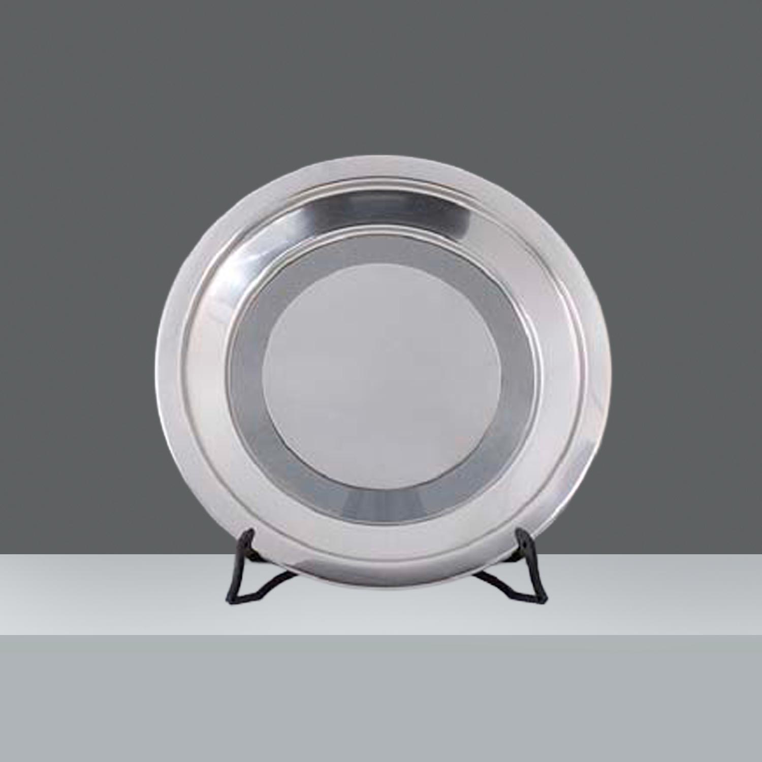 PLATO CON VIDRIO 30cm