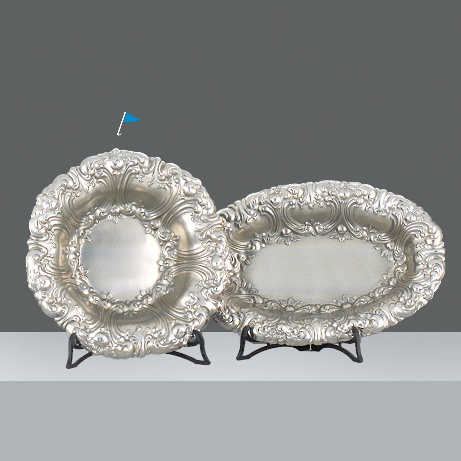PANERA VERSALLES í24cm. - OLD SILVER