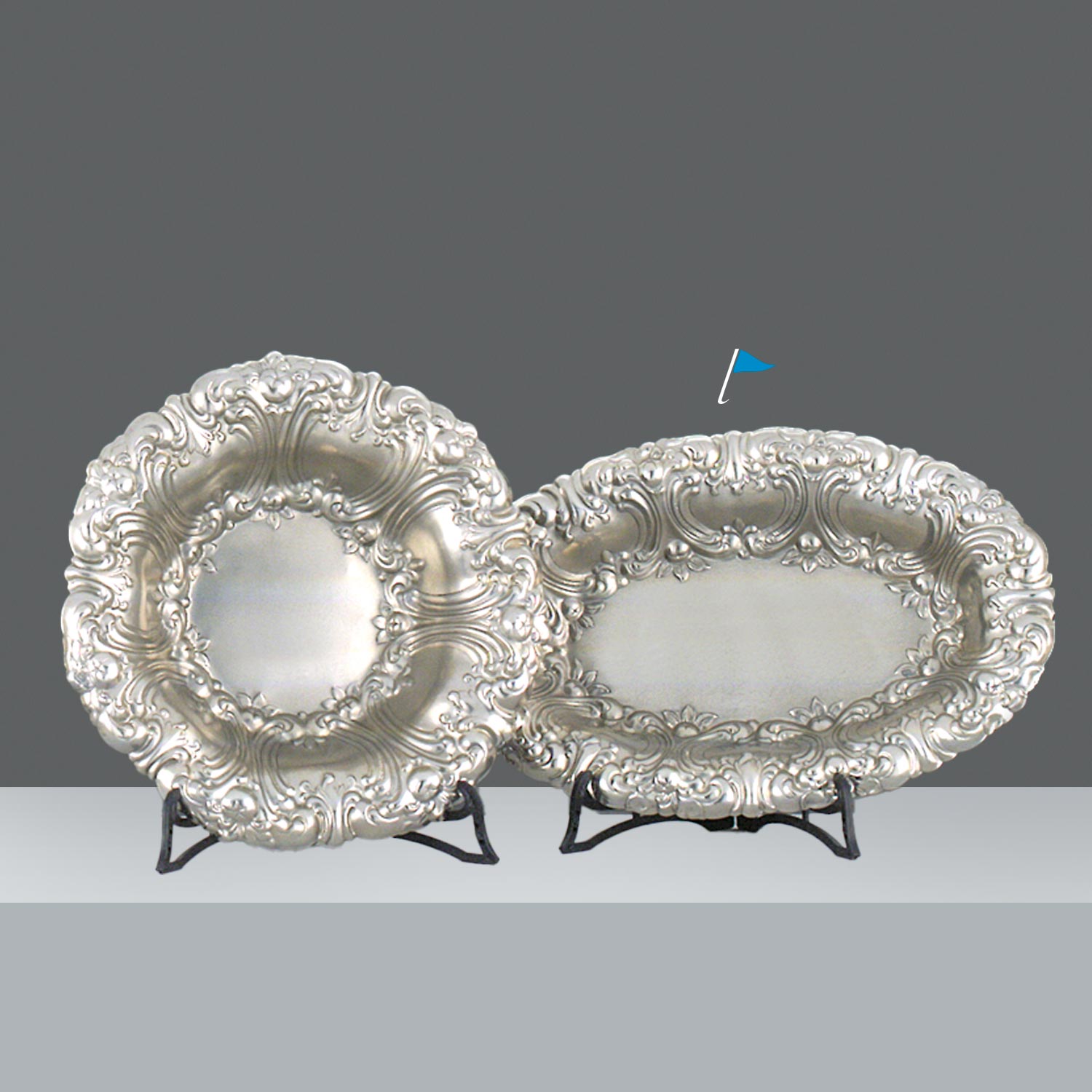 GRISINERO VERSALLES 30x20 - OLD SILVER