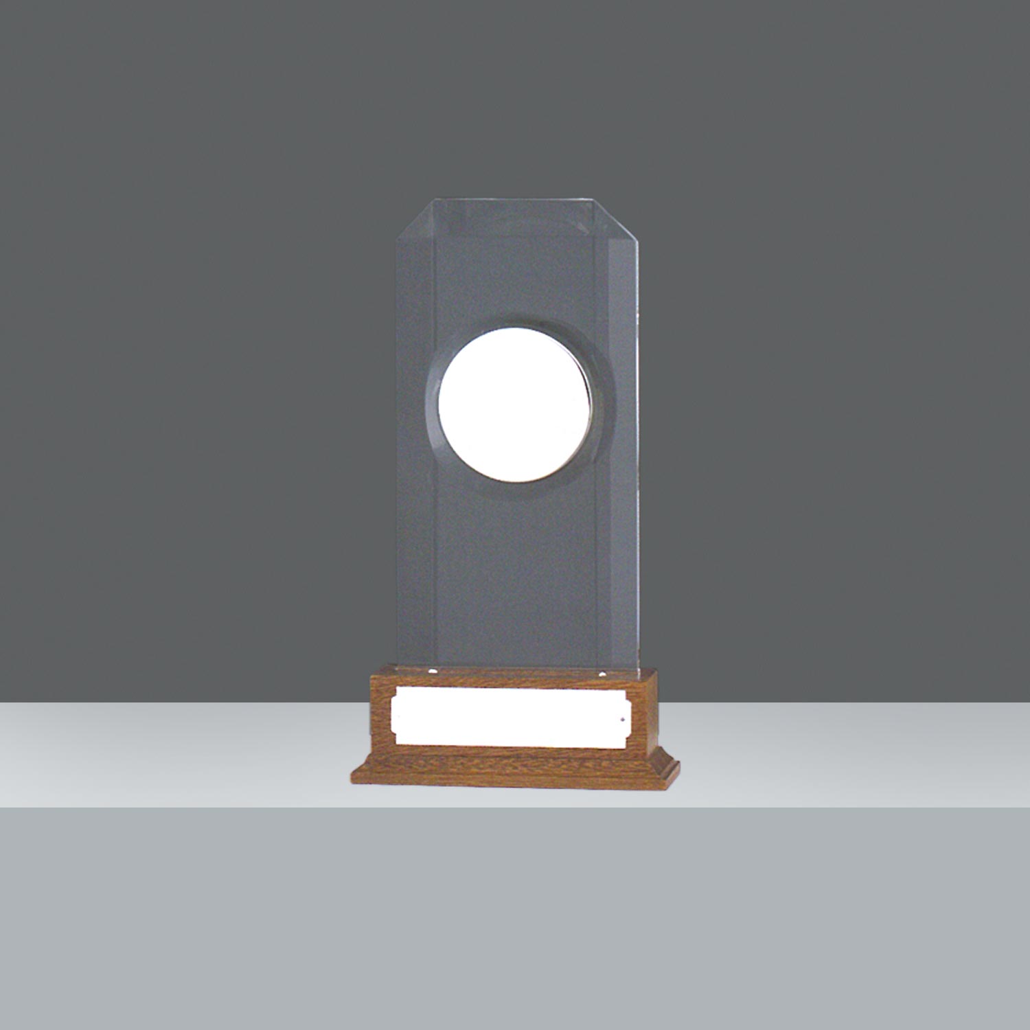 TROFEO ACRILICO CON MEDALLA