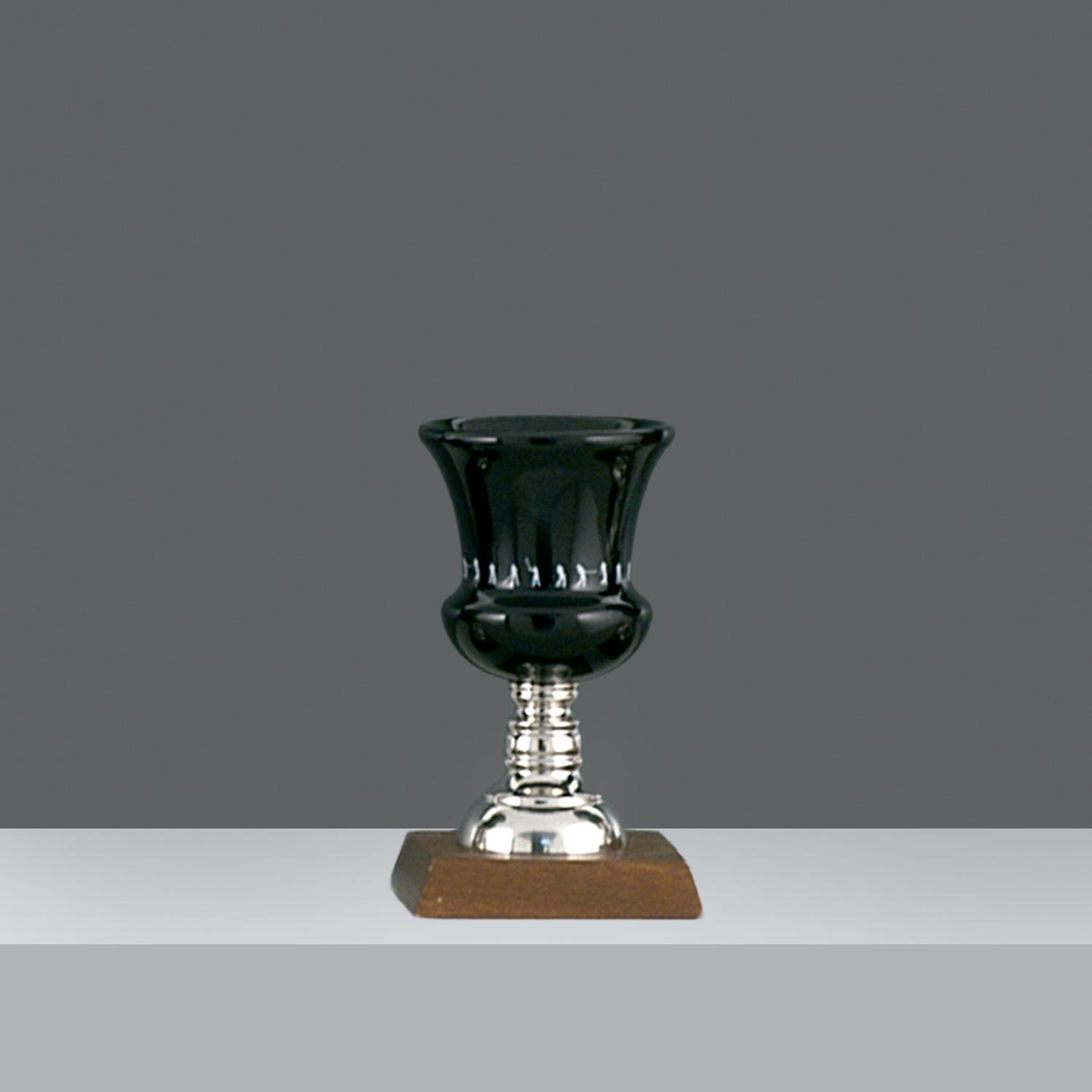 COPA CERAMICA MEDIT Nº2 P.ALTA NEGRA h.17.5cm