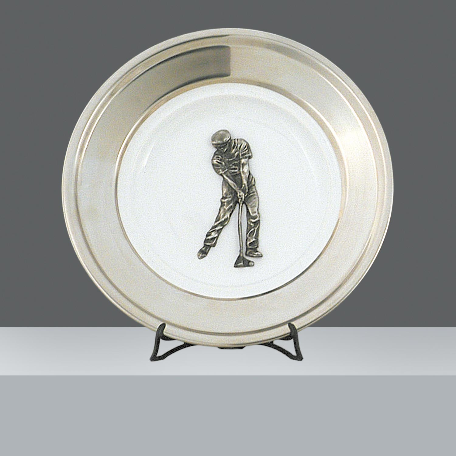 PLATO LISO CERAMICO 35CM C/AP. GOLFISTA