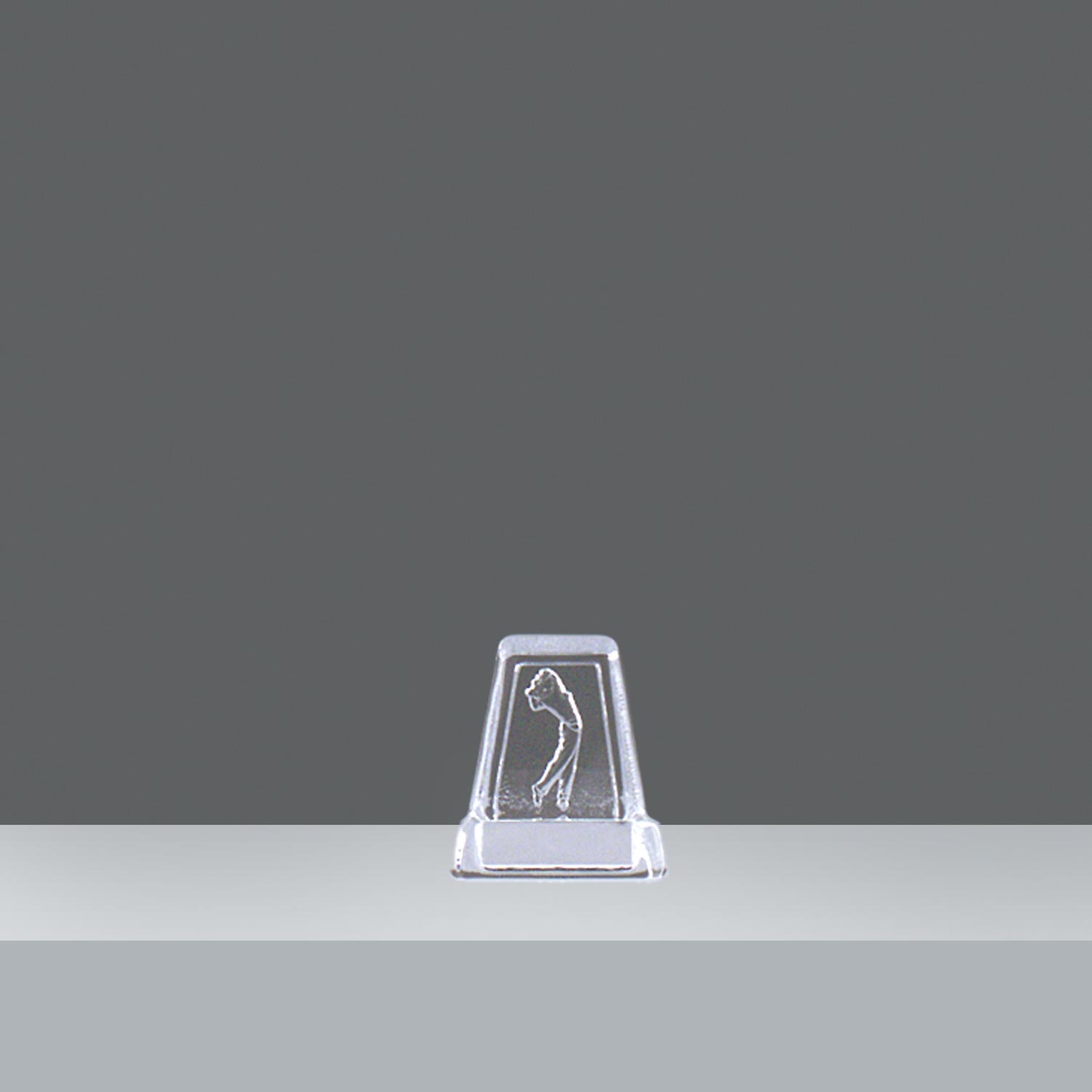 BLOCK THE WINNER CRISTAL h.10cm