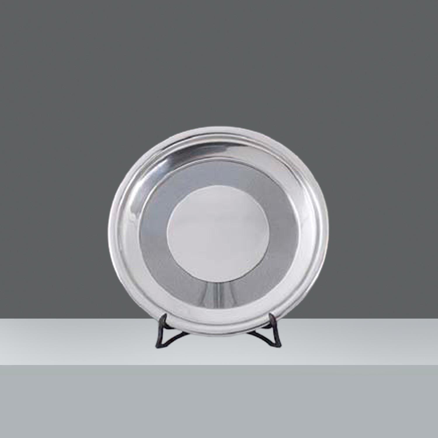 PLATO CON VIDRIO 26cm