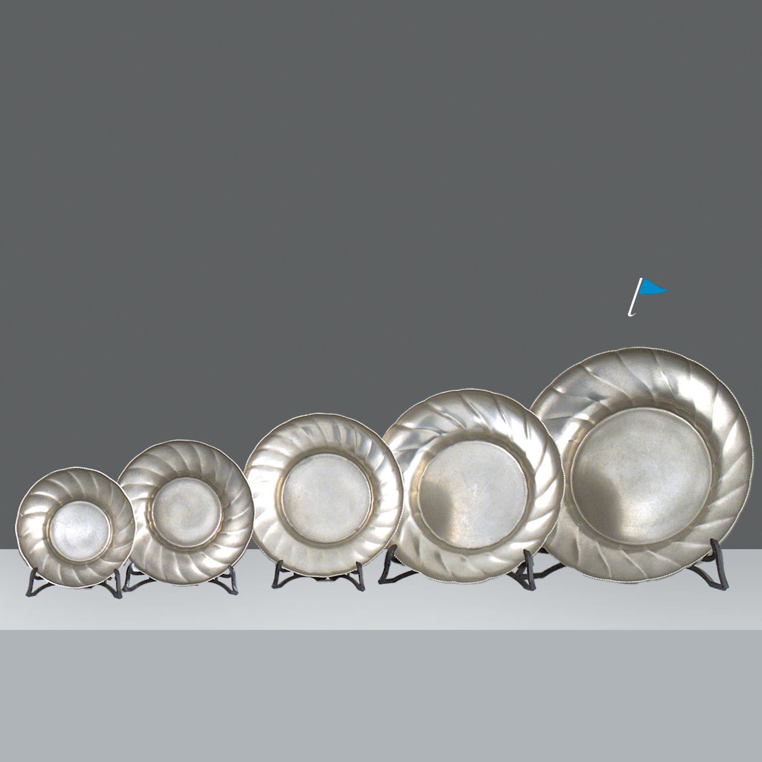ENSALADERA CINC. Nº6 ø 24.5cm - OLD SILVER