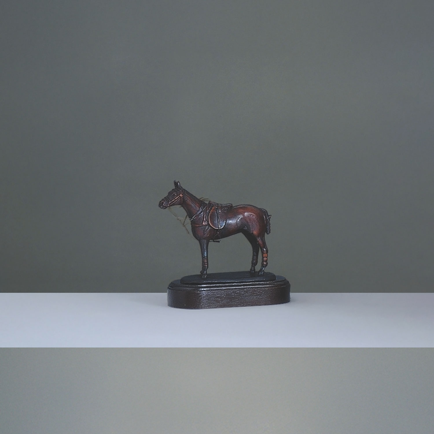 CABALLO DE POLO EN RESINA NRO. 1