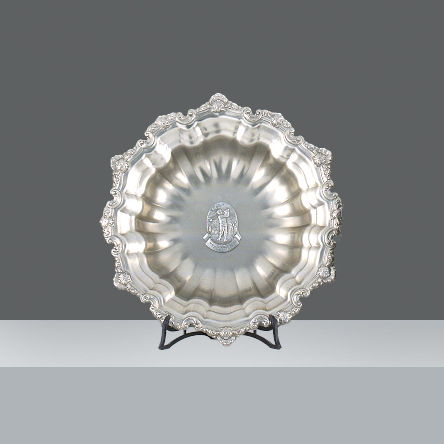 CENTRO LAMRE í30cm. - OLD SILVER