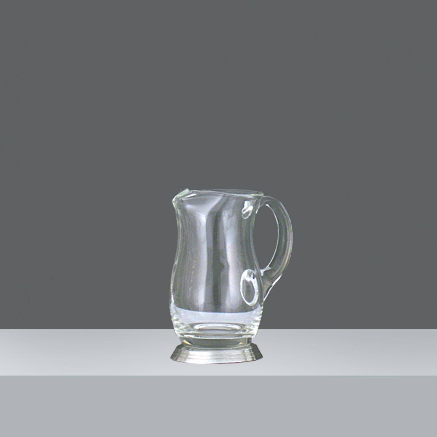 JARRA VIDRIO Y PELTRE 1/2L