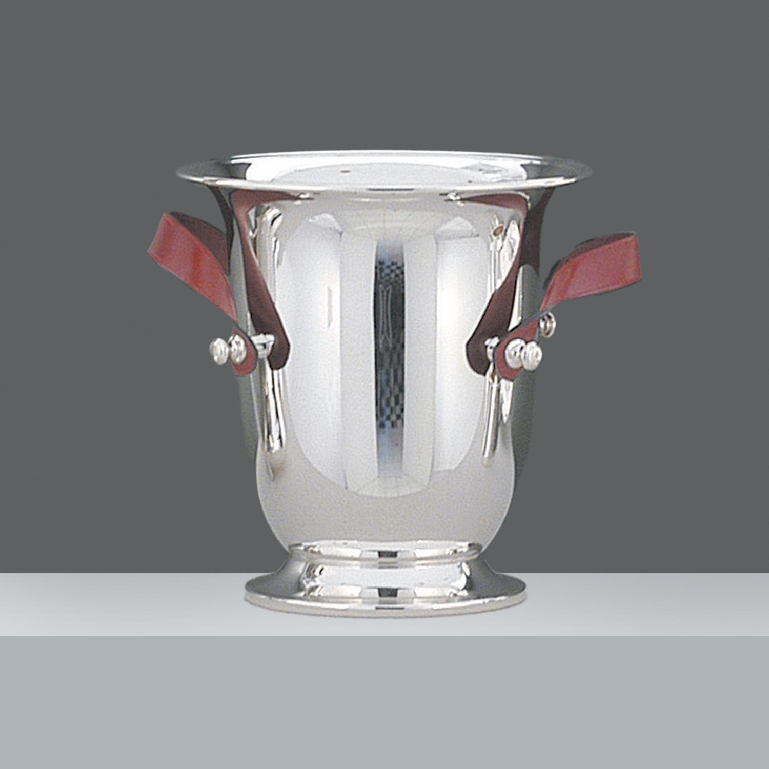 BALDE CHAMPAGNE LISO h.23cm CON CUERO