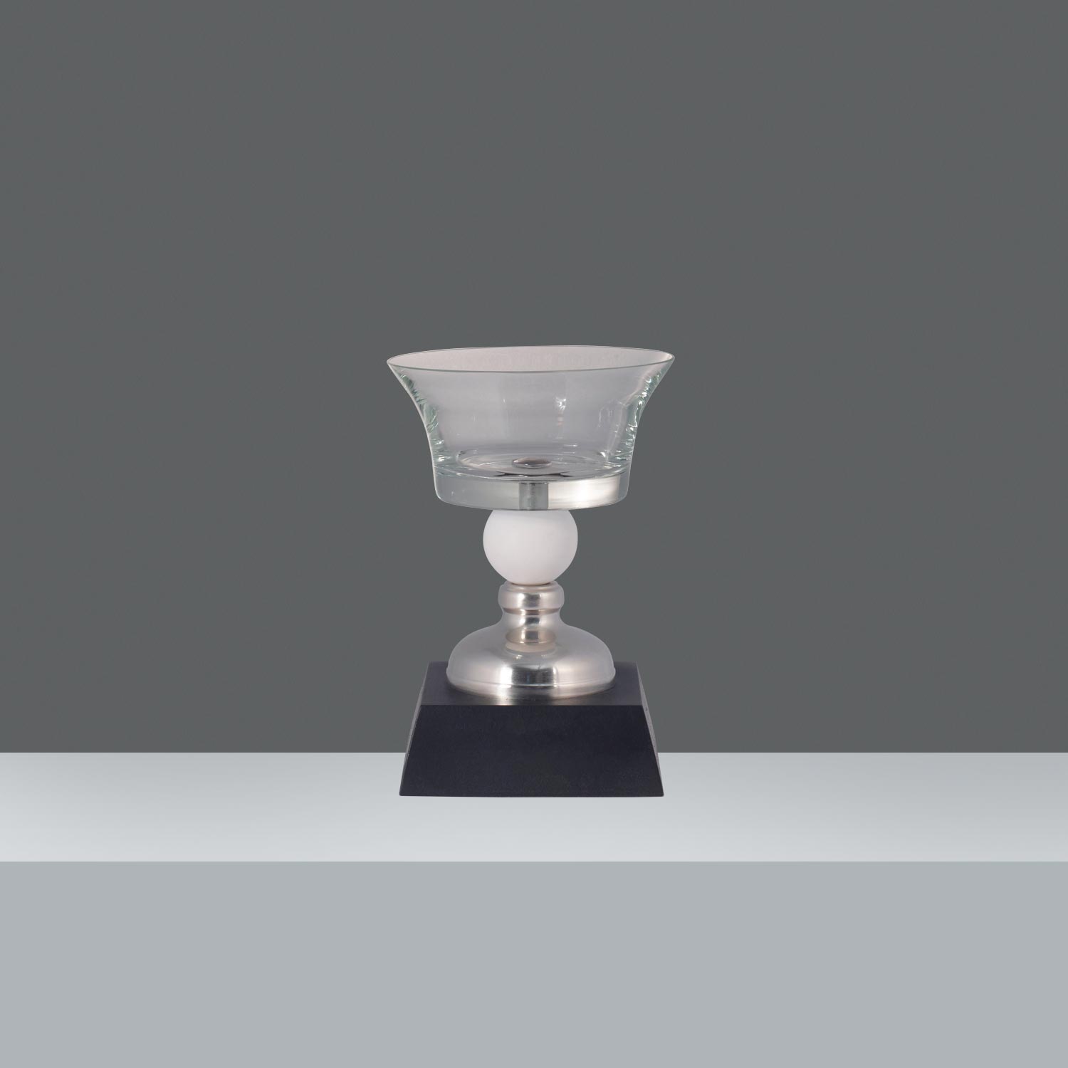 COPA OREFORD ALTA CRISTAL Nº3 h 15.5cm CON PELOTA POLO