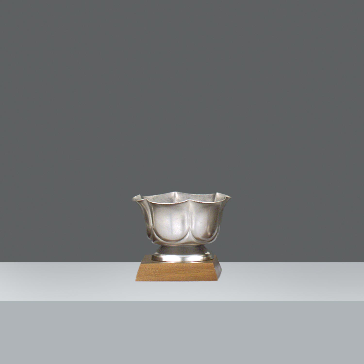 BOWLS A GAJOS Nº4 h.10.3 ø 13cm - OLD SILVER