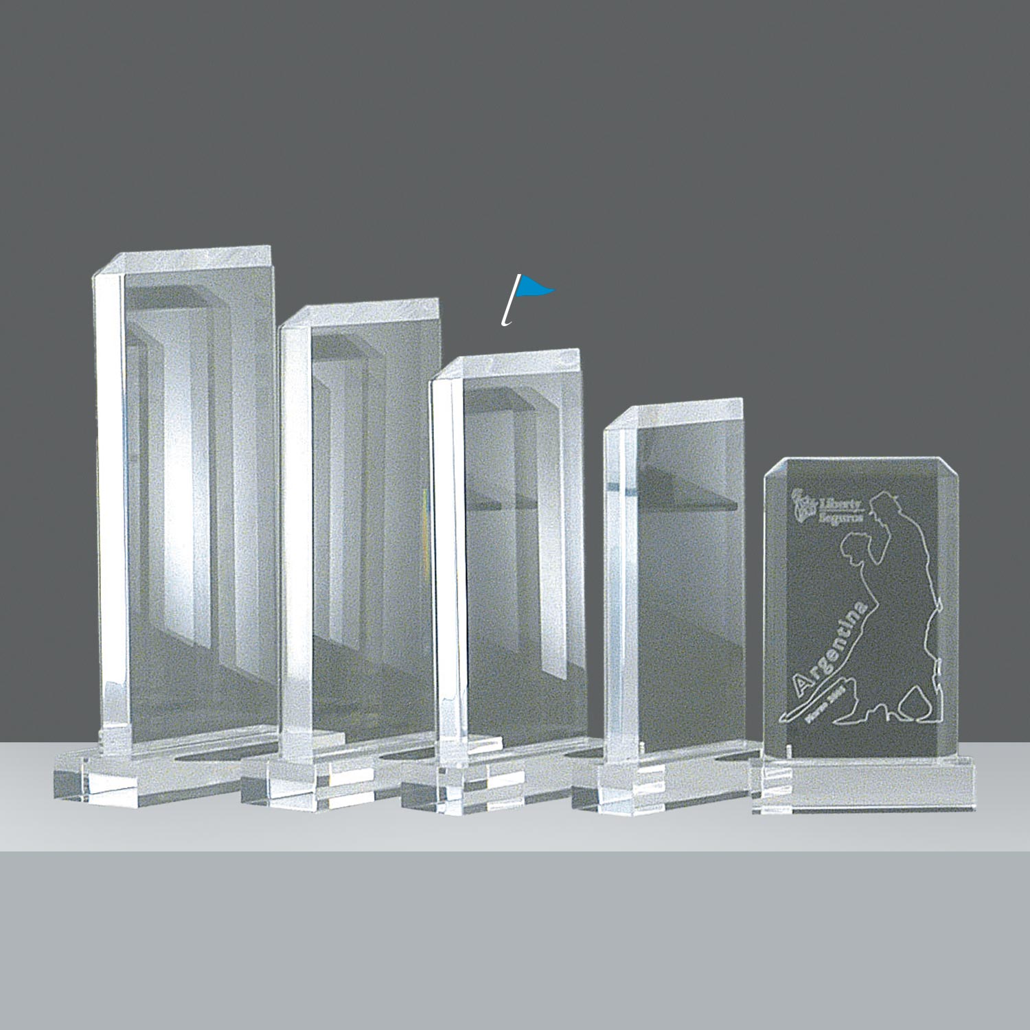 ACRILICO RECTANGULAR Nro 3 28 x 16 cm