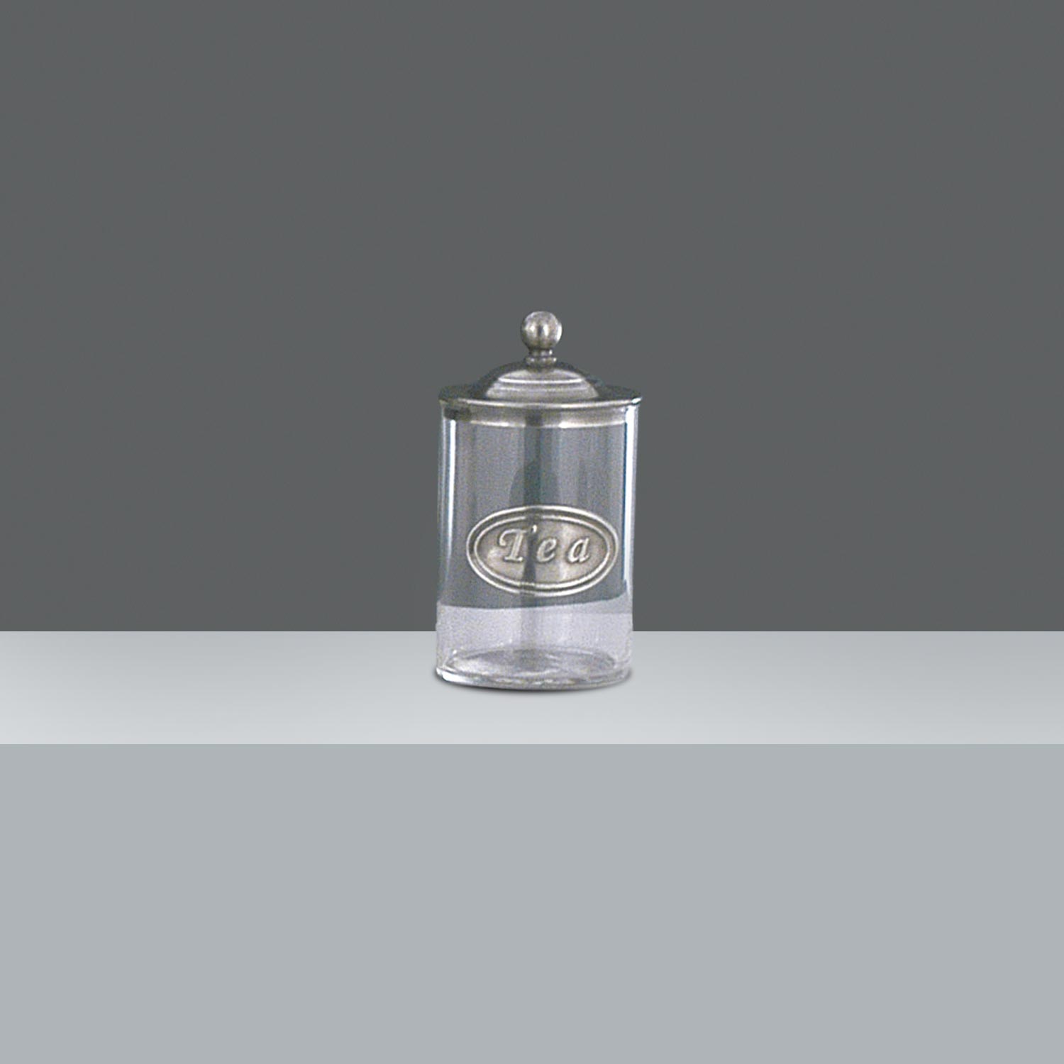 FRASCO VID.CILINDRICO TEA h14cm