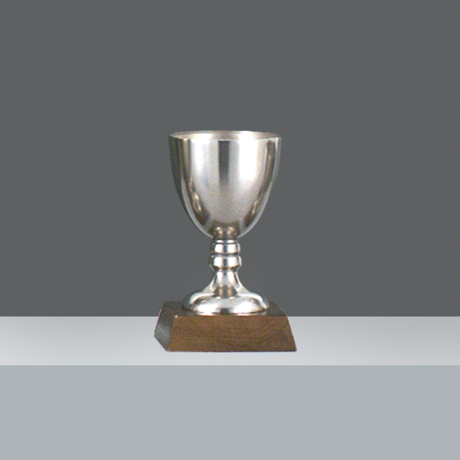COPA CLASICA LISA Nº3  h.13.5cm - OLD SILVER