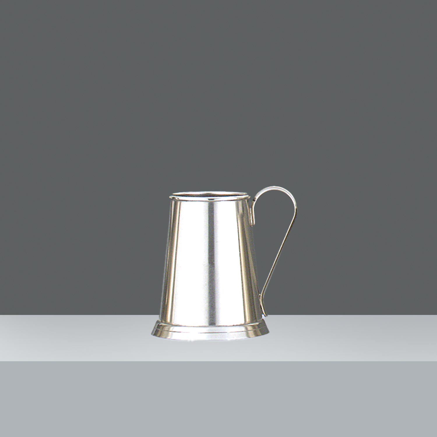 JARRO ALEMAN LISO Nº3  h.15cm - OLD SILVER