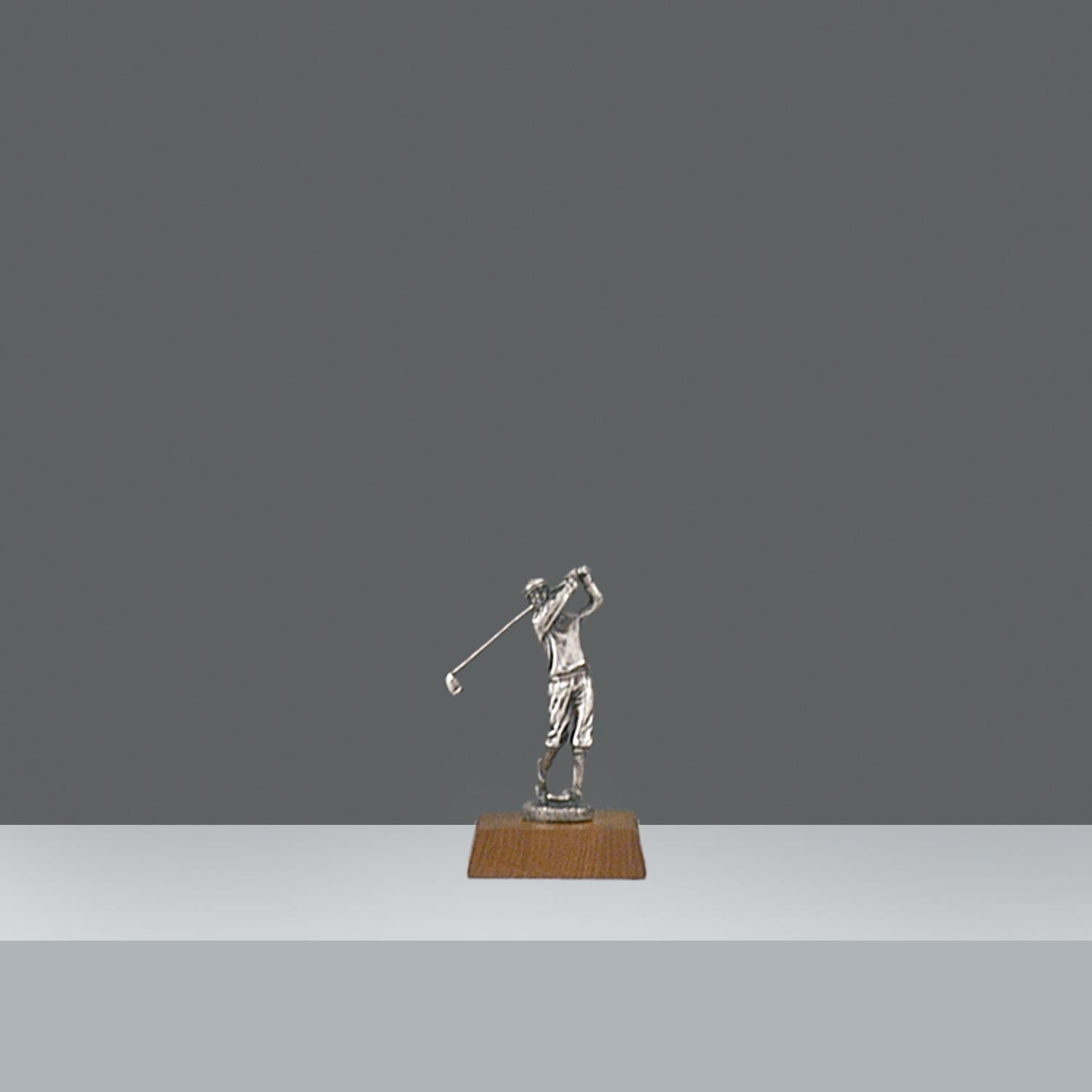FIGURA GOLFISTA HOMBRE DRIVE PELTRE h.13.5cm