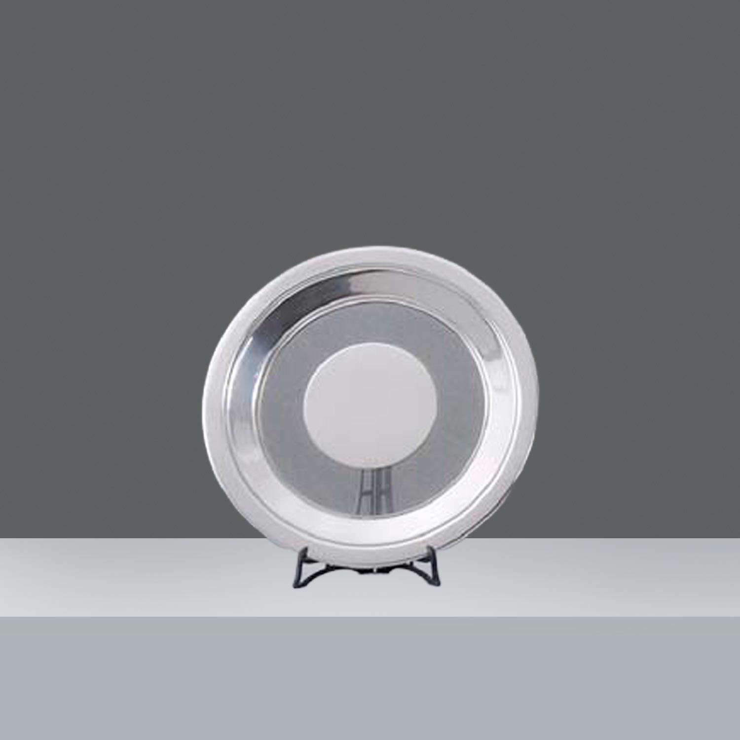PLATO CON VIDRIO 22cm