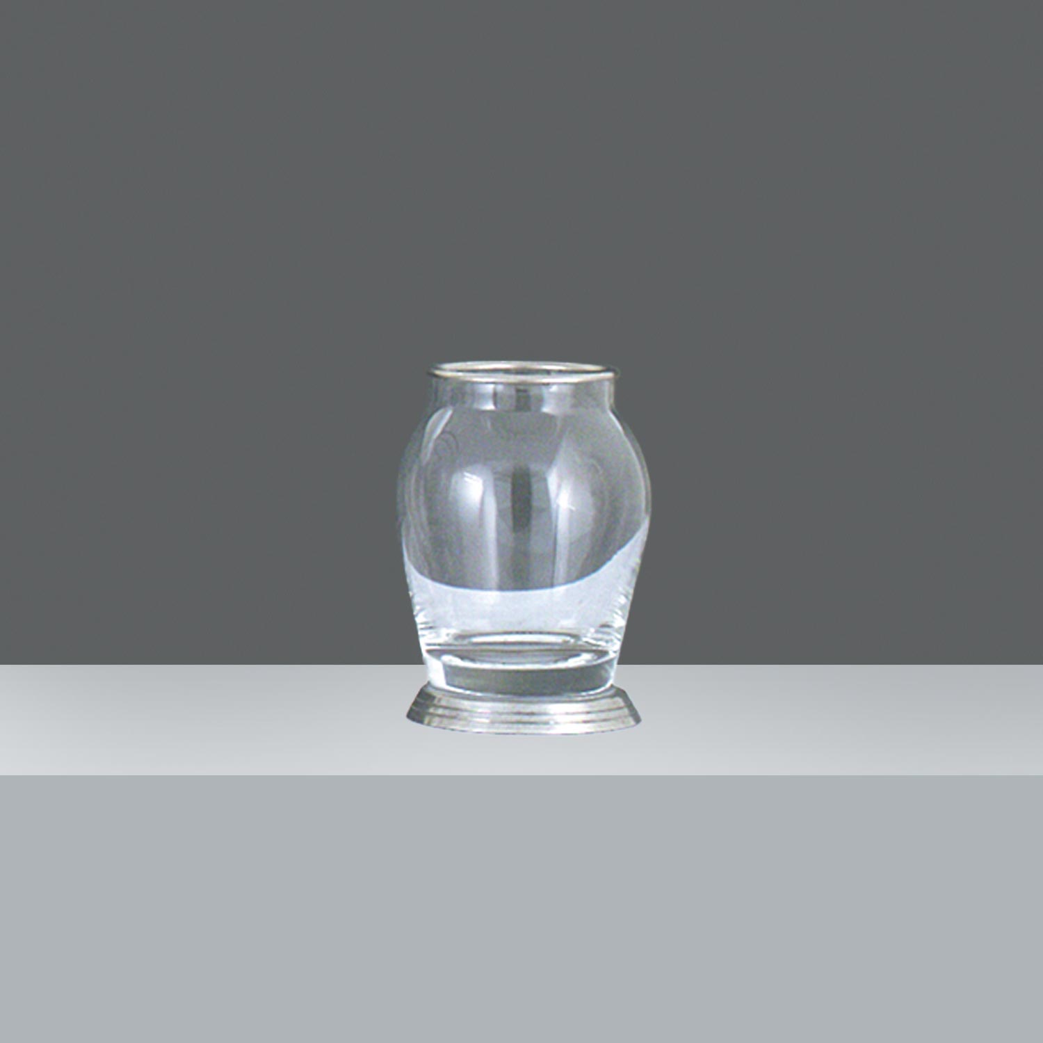FLORERO ARPLAT CON APLIQUE h.14cm