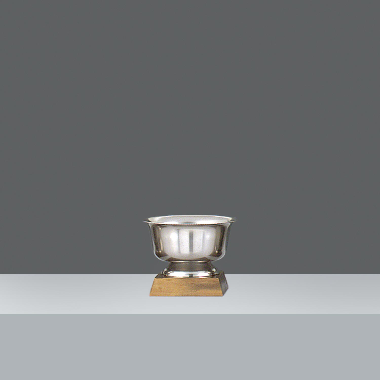 BOWLS LISO Nº3  h.9.5 ø 12cm  - OLD SILVER