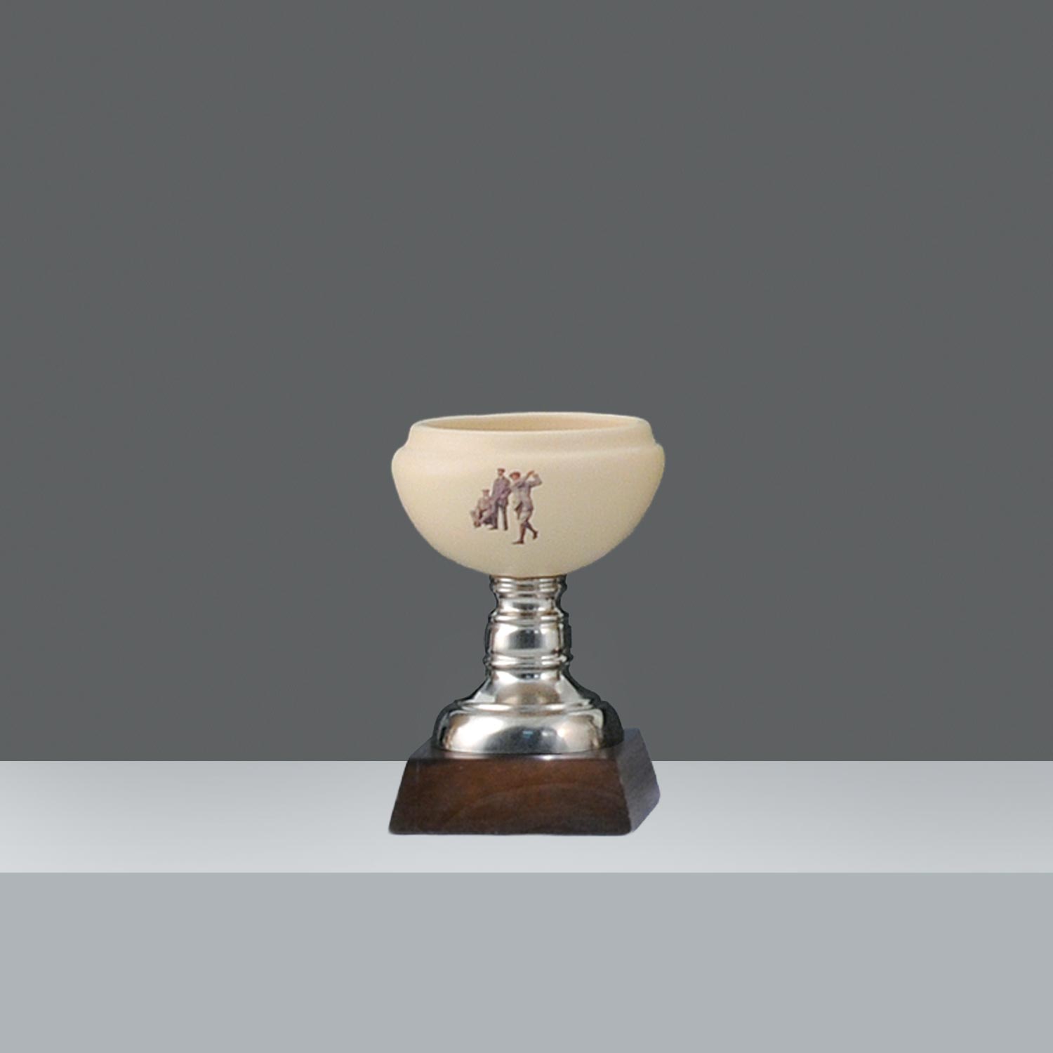 COPON JUGADORES ANTIGUOS CERAMICA PIE SCOTCH Nº3 h. 17 cm