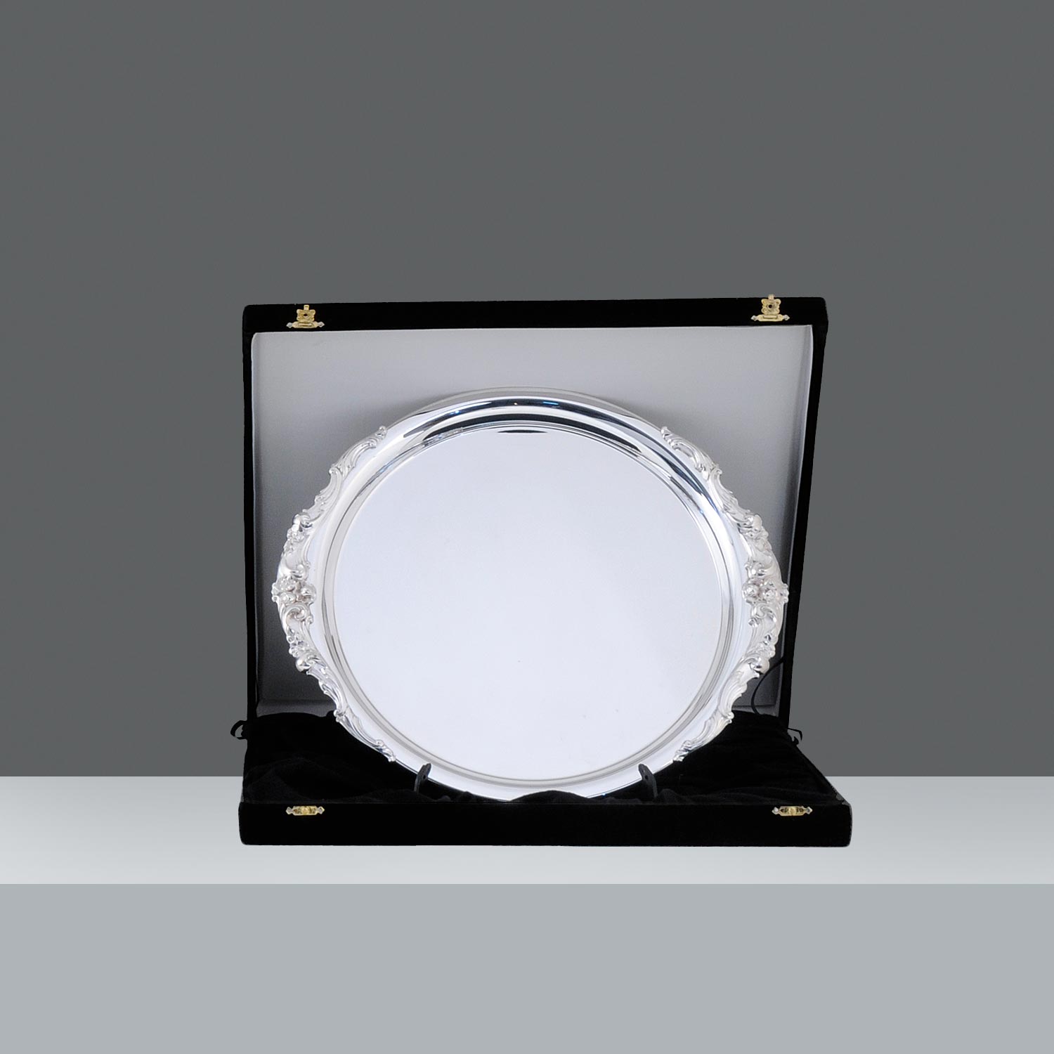 BANDEJA TUDOR 38cm CON ESTUCHE