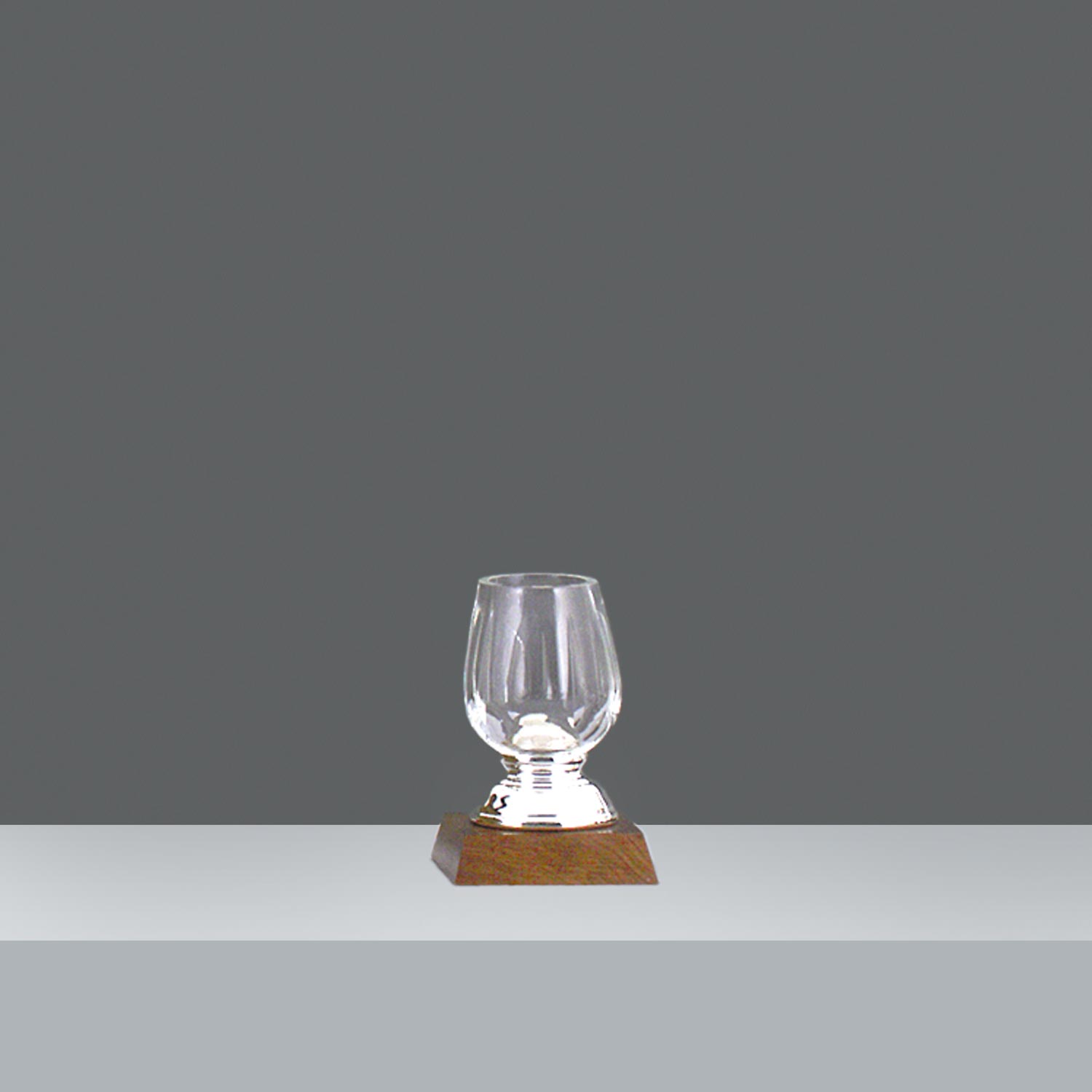 COPA CRISTAL ITALIA BAJA Nº1 h.12.6cm