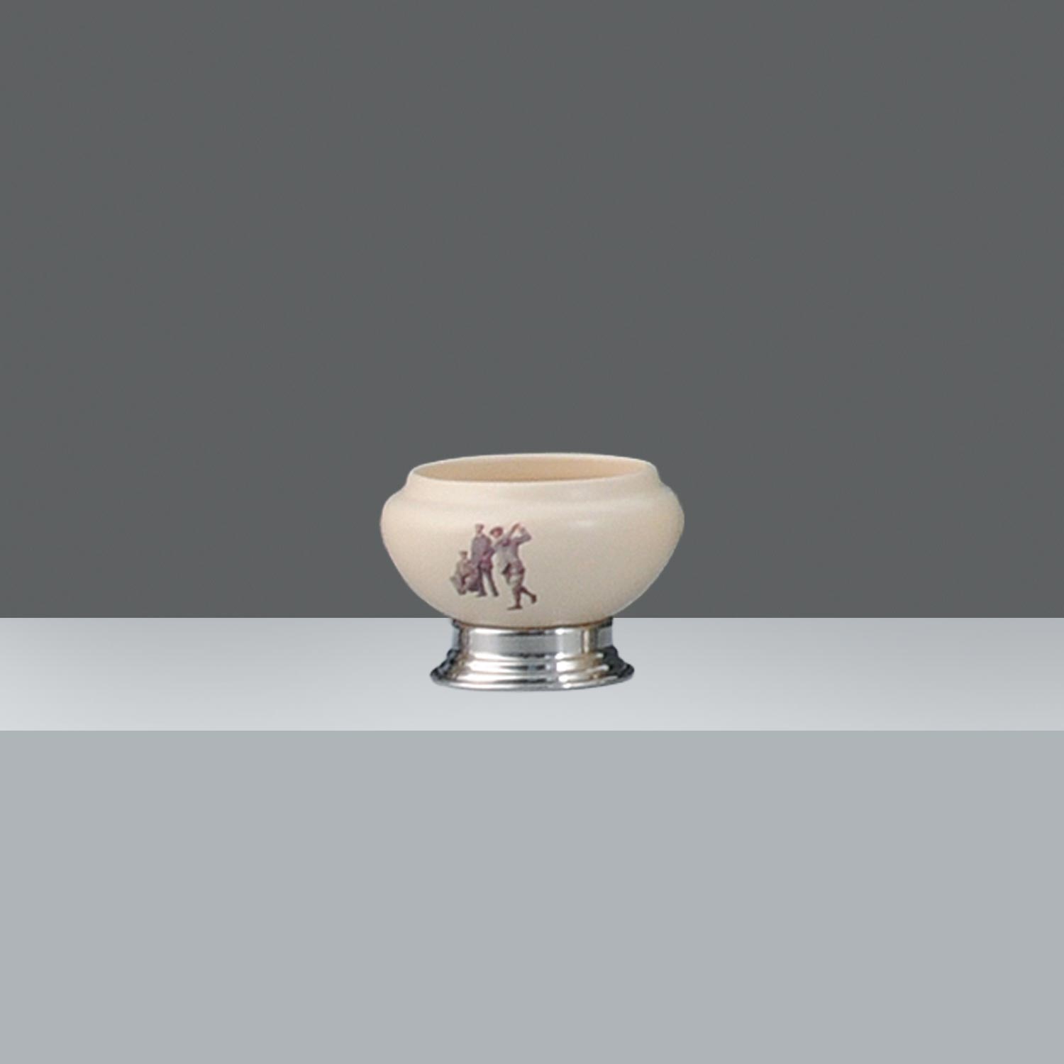 CENTRO PRIX CERAMICA JUGADORES ANTIGUOS Nº2   diam. 8 cm